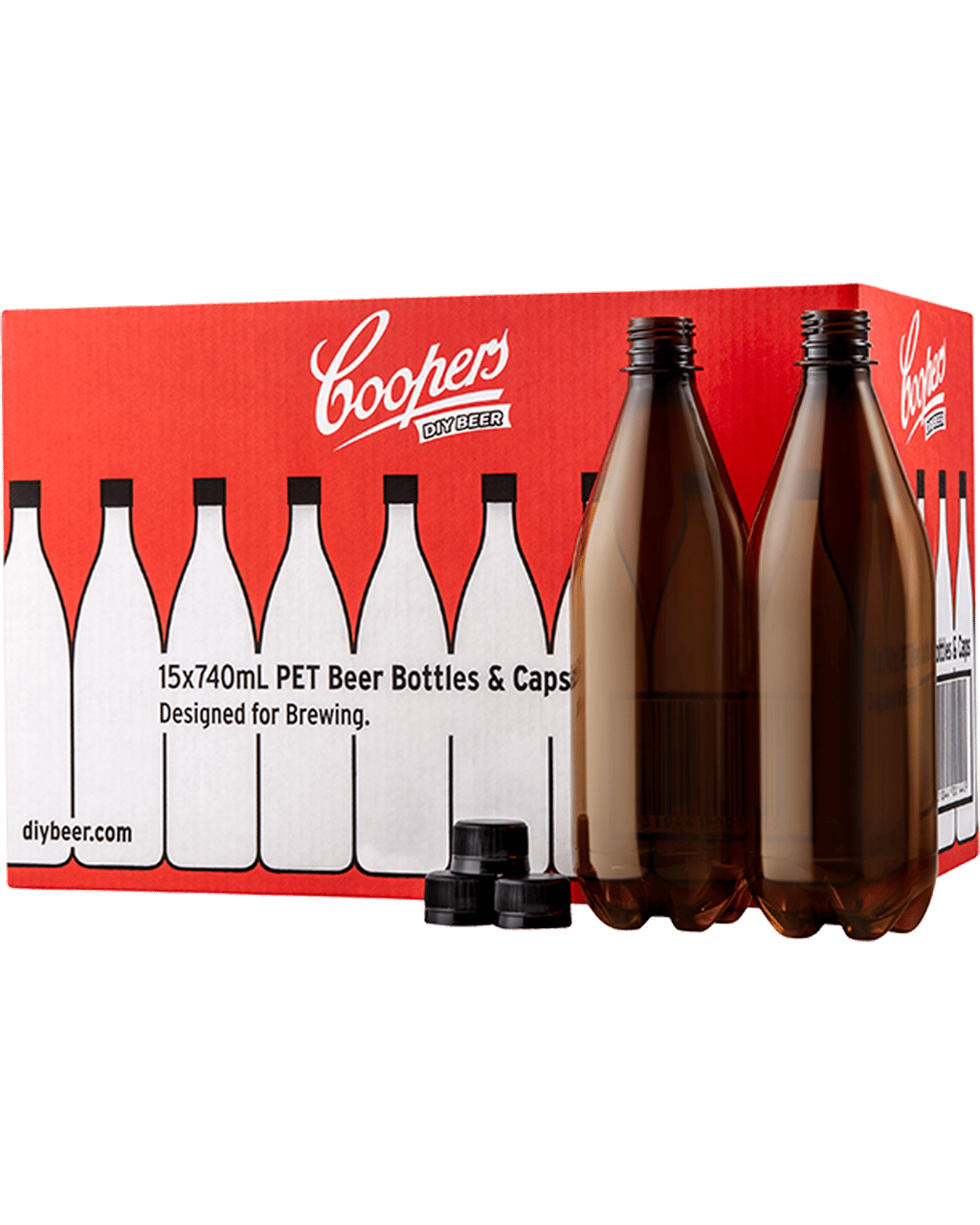 Buy Coopers Pet Bottles And Caps 15 Pack Online (Lowest Price Guarantee