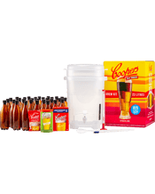 Coopers Diy Home Brewing Kit<br> Coopers DIY Beer Kit includes everything needed to make 23 litres of great tasting beer - a patented fermenter that makes brewing even easier and quicker and an easy to read plastic hydrometer specifically made for beer.The kit contains:- Fermenting Vessel & Tap- Durable Hydrometer & Measuring Flask -Brewers Log Card Instruction Card- Erasable Marker- Mixing Spoon- 30 x 740ml PET Bottles & Caps- Adhesive Thermometer Strip- Lager Beer Concentrate- Brew Enhancer 1- Carbonation Drops