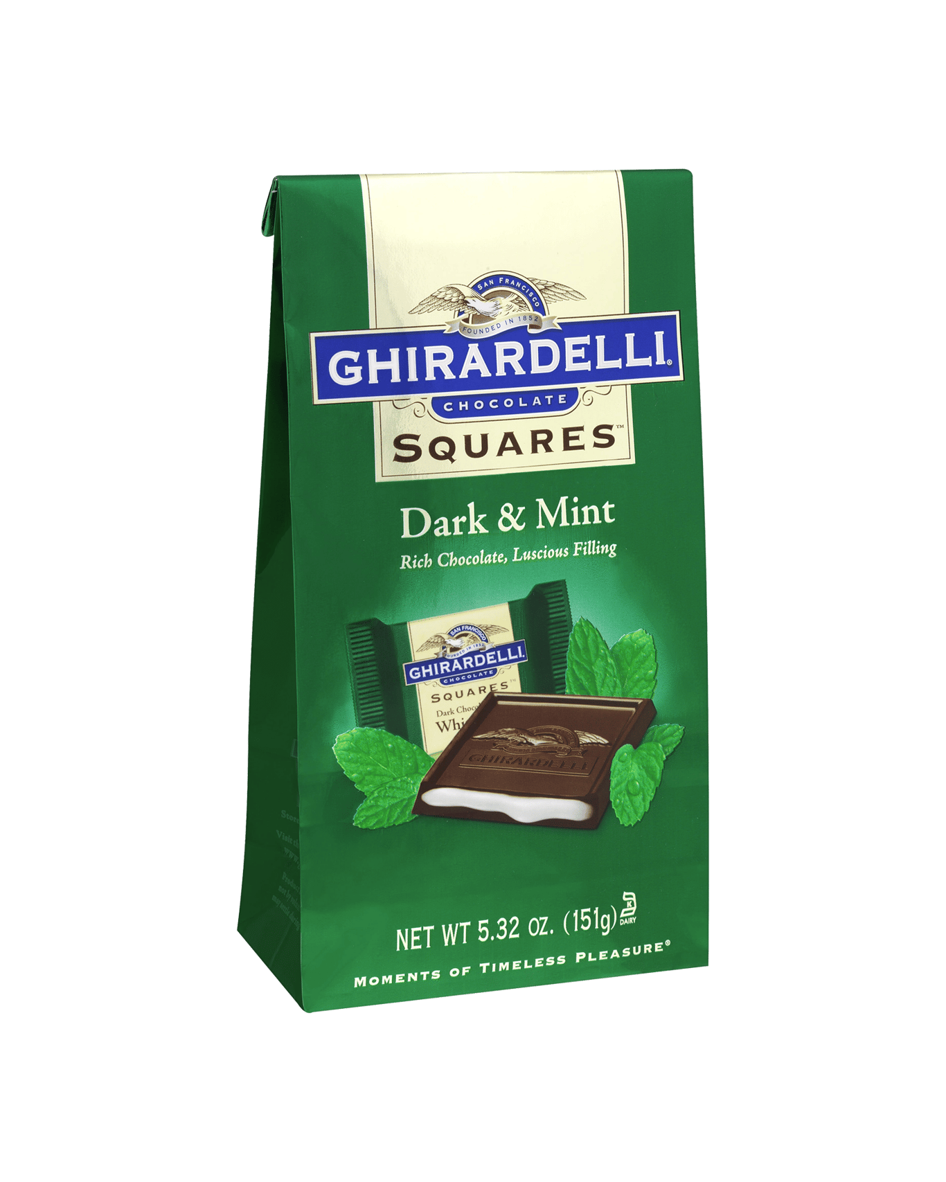 Buy Ghirardelli Chocolate Dark & Mint Squares 151g Online (Lowest Price