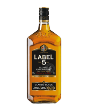  Label 5 Classic Black<br>Blended Scotch... 1000ML Label 5 is a multi award winning blended Scotch Whisky from the heart of Scotland. One of the world's finest blended Scotch's, Label 5 has been matured in oak barrels under the constant care of the cellar master. This enables it to acquire its incomparable smoothness and lingering flavour. Label 5 Whisky is perfect for flavoursome cocktails including the '5th Street' which adds White Curacao and lemon juice with Label 5 to create a sophisticated, yet refreshing cocktail.