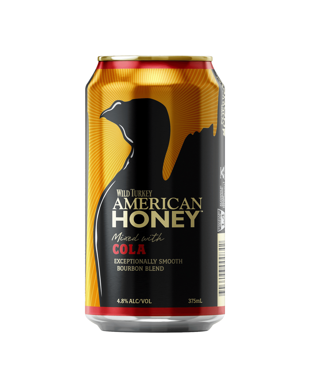 Buy Wild Turkey American Honey Liqueur Cola Cans 375ml Dan Murphy S Delivers