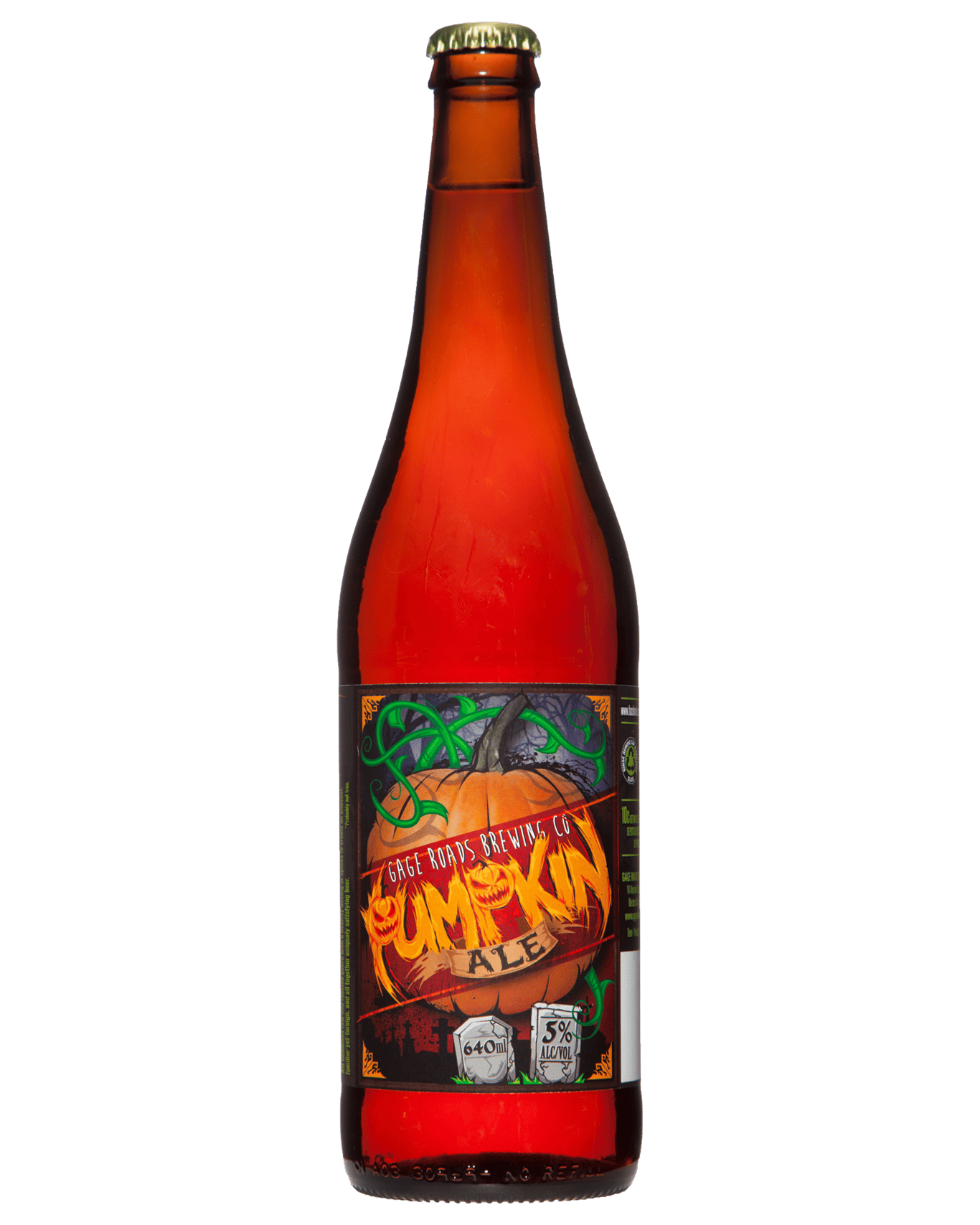 Buy Gage Roads Pumpkin Ale 640ml Online (Low Prices) from Dan Murphy's