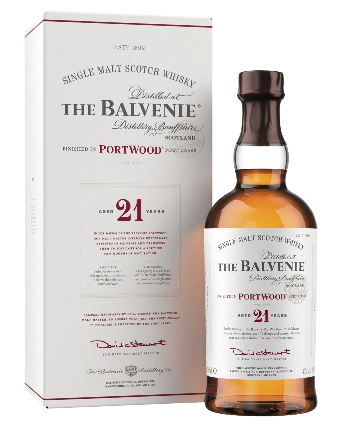 Buy The Balvenie The Balvenie 21 Year Old Portwood Single Malt Scotch ...