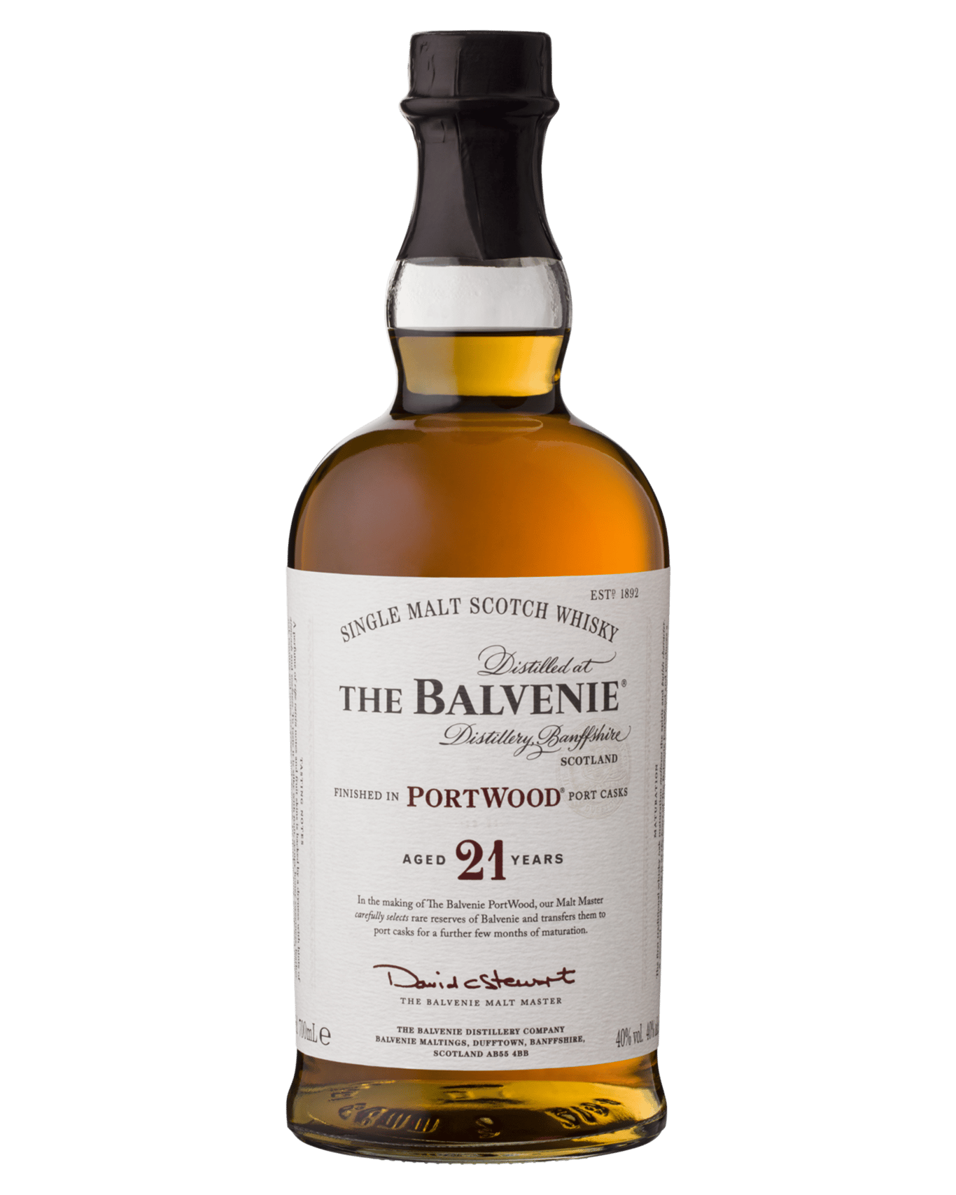 Buy The Balvenie The Balvenie 21 Year Old Portwood Single Malt Scotch ...