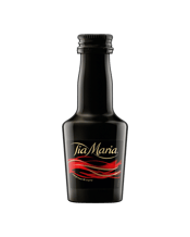  Tia Maria 50ml  50mL Tia Maria is a Premium Coffee Liqueur made with 100% Arabica Coffee Beans, Madagascar Vanilla and Jamaican Rum. This combination gives Tia Maria a strong coffee flavour and a complex aromatic structure. Tia Maria is best enjoyed on ice or in any coffee cocktail, such as the iconic Espresso Martini.