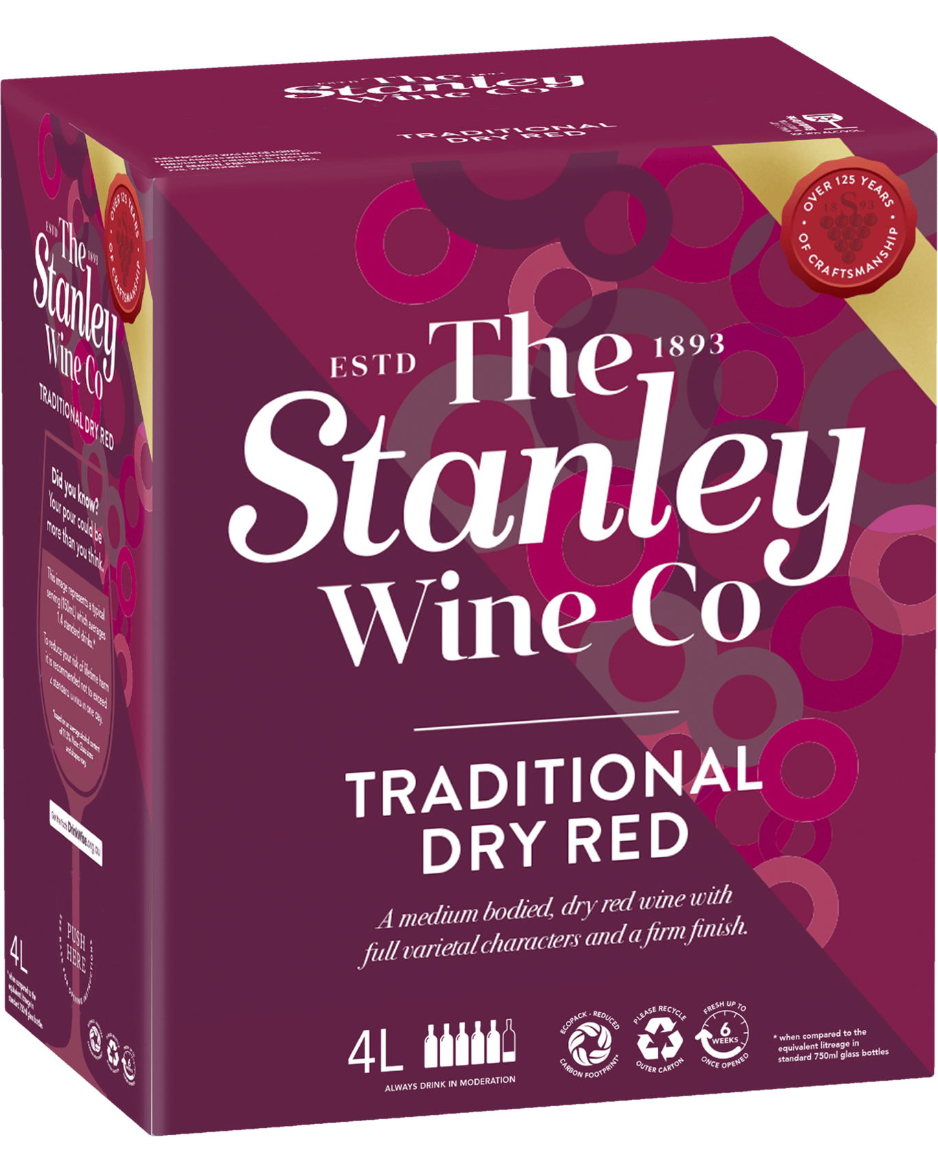 Buy Stanley Traditional Dry Red Cask 4l Online (Unbeatable Prices) from