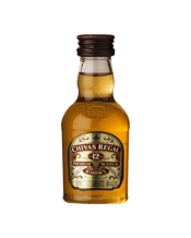  Chivas Regal 12 Year Old<br>Scotch Whisky 50ml  50mL Matured for 12 years, Chivas Regal Scotch Whisky hails from the oldest operating distillery in the Scottish Highlands. This is a rich and generous whisky with honey and hazelnut characters. Sold here in a 50mL serve.