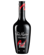  Tia Maria Cold Brew Coffee<br>Liqueur 700ml  700ML Tia Maria is a Premium Coffee Liqueur made with 100% Arabica Coffee Beans, Madagascar Vanilla and Jamaican Rum. This combination gives Tia Maria a strong coffee flavour and a complex aromatic structure. Tia Maria is best enjoyed on ice or in any coffee cocktail, such as the iconic Espresso Martini.