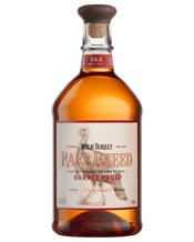  Wild Turkey Rare Breed<br>Kentucky Straight... 700mL Small Batch Wild Turkey Rare Breed is a barrel proof whiskey, meaning no water is added during the bottling process. It is a marriage of Wild Turkey 6, 8 and 12 year old Bourbons aged in white oak barrels with a #4 alligator char. Rich oak notes on the nose give way to caramel, chocolate with hints of floral and fruit notes. Warm butterscotch and vanilla on the palette and a finish of fruit, spices and lingering caramel sweetness.