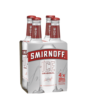 Smirnoff Ice Red Vodka Bottles 300ml (Unbeatable Prices): Buy Online ...