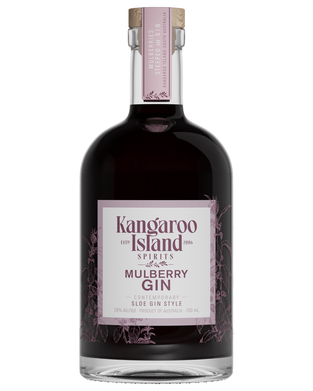 Kangaroo Island Spirits Mulberry Gin 700mL