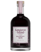  Kangaroo Island Spirits<br>Mulberry Gin 700ml... 700mL A premium seasonal gin made in the style of English sloe gin, supplanting handpicked local Mulberries in the place of the traditional sloes. Local mulberries are steeped in the gin, then pressed by hand; final steps include light filtering before bottling. Naturally sweet, rich and smooth mulberry flavours distinguish this elegant gin. Served with fresh lemon juice, soda/bitter lemon and garnished with fresh berries, mint or basil.