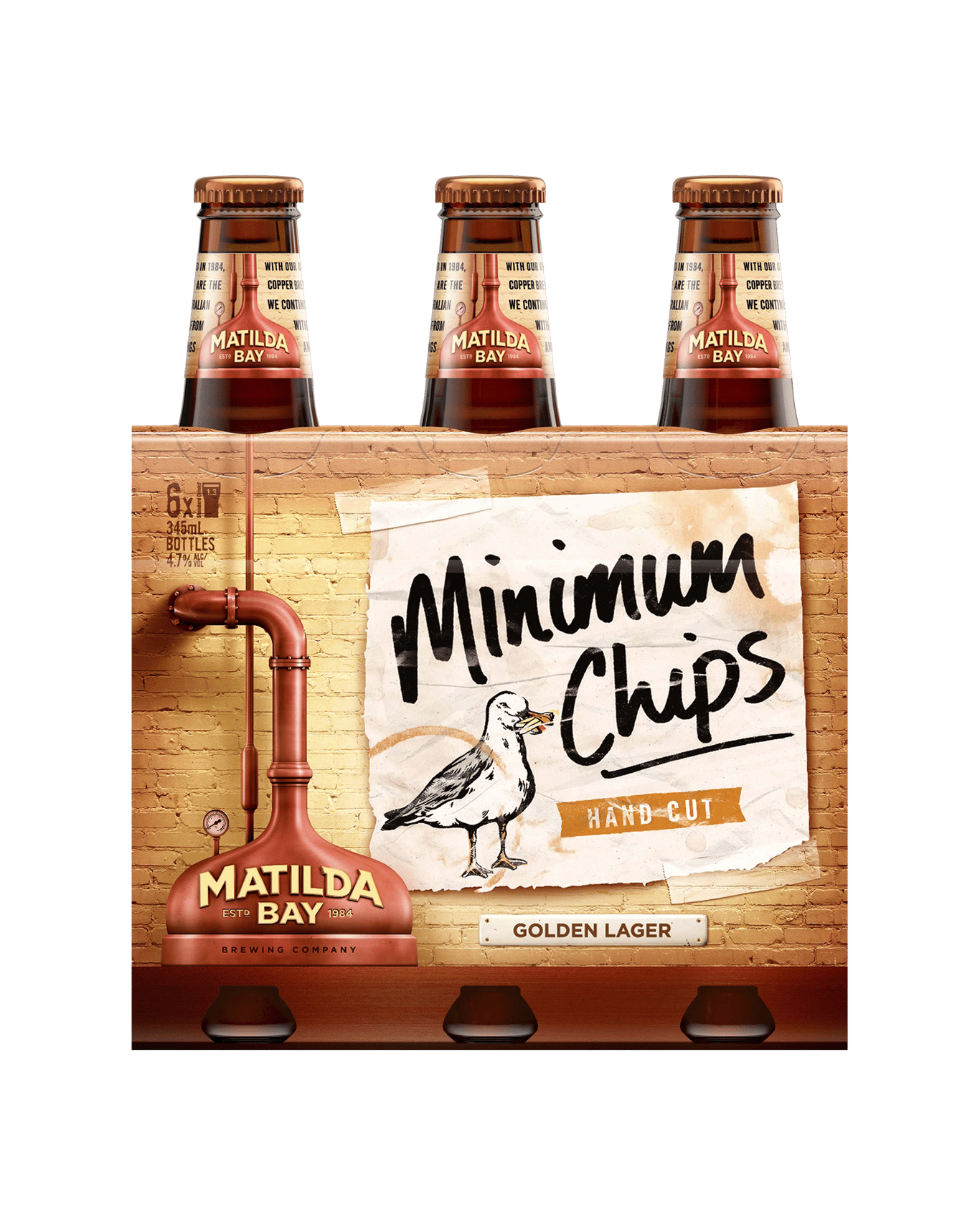Buy Matilda Bay Minimum Chips Golden Lager 345ml Online (Lowest Price