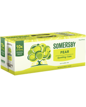  Somersby Pear Cider Cans<br>10x375ml  375ML Somersby Pear Cider is a refreshing and crisp cider made from fermented pear juice and natural pear flavouring and its sparkling and refreshing nature makes it a perfect addition to any Sunday afternoon.