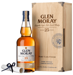 Glen Moray 25 Year Old Portwood Finish Scotch Whisky 700ml Dan Murphy S Buy Wine Champagne Beer Spirits Online