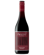  Twelve Degrees Pinot Noir  750ML Twelve Degrees - not only the optimal drinking temperature for great Pinot Noir, but also the name of this striking Pinot from New Zealand. Brimming with terroir driven flavours of bold, ripe cherry and spice accented oak, this is a modern Pinot Noir style that is perfectly suited to rich game dishes. Twelve Degrees; just right, just perfect.