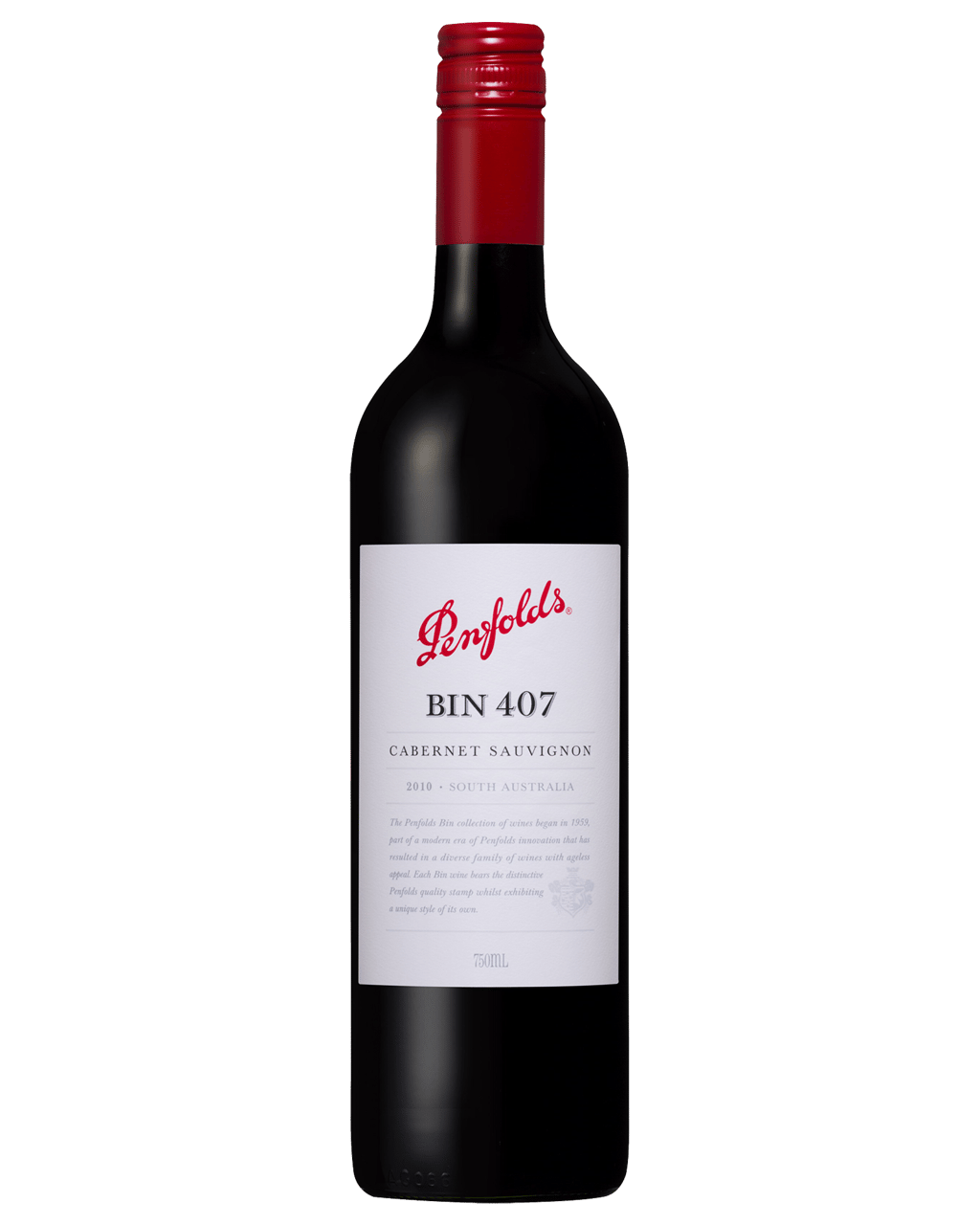 Buy Penfolds Bin 407 Cabernet Sauvignon 2010 Online (Low Prices) from ...