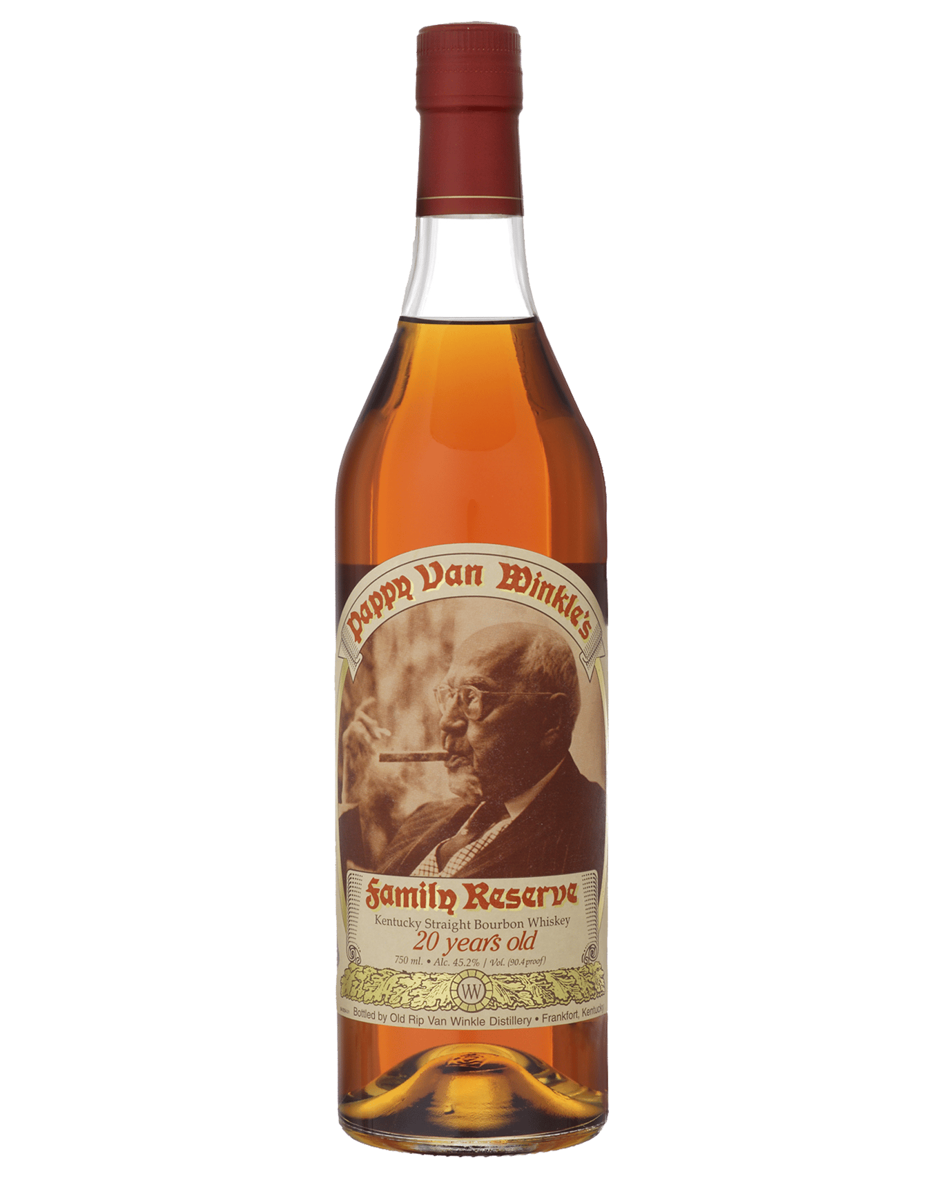 Old Rip Van Winkle 'Pappy Van Winkle's Family Reserve' 20 Year Old Kentucky Straight Bourbon Whiskey