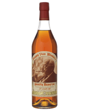  Pappy Van Winkle's 20 Year<br>Old Kentucky... 750ML We can't tell you how happy we are to present this exceptional American Whiskey from Kentucky; considered to be the 1 rated Bourbon Whiskey in the world after receiving a score of 99 out of 100 by the World Spirits Championship. Steeped in family history, Pappy Van Winkle 20 Year Old is the essence of what a smooth and complex whiskey should be. Amazingly intense and tantalizing to both the nose and palate, this Kentucky Straight has a smooth nature with sherry notes, dried fruits and vanilla. U
