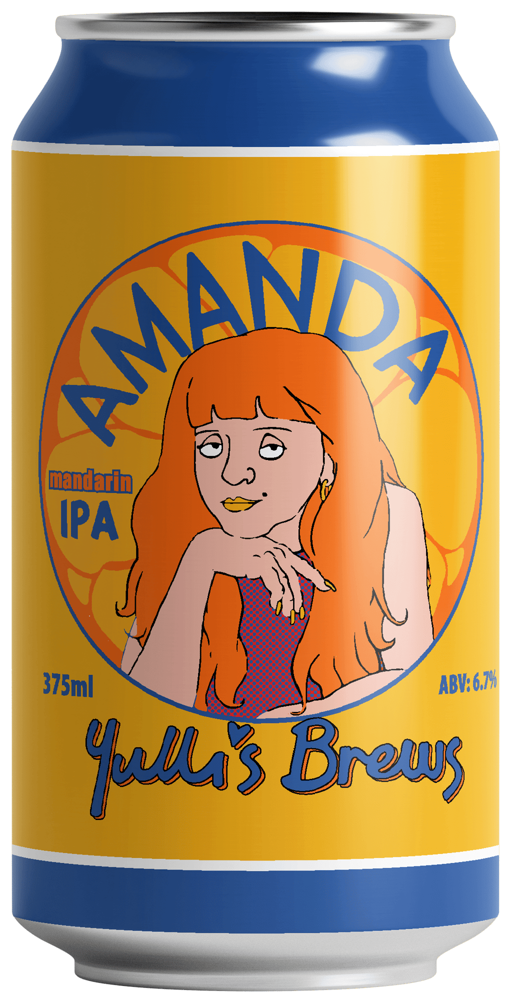 Buy Yulli's Brews Amanda Mandarin Ipa Cans 375ml Online (Lowest Price
