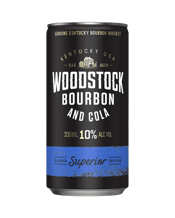  Woodstock Bourbon And Cola<br>10% Cans 200ml  200ML Woodstock 10 percent Bourbon and Cola is a favourite amongst all premix Bourbon fans due to Woodstock's smoothness and genuine Kentucky taste. Woodstock 10 percent Bourbon and Cola is a smoother, more robust whiskey premix that delivers plenty of extra flavour and enjoyment.