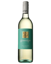  Gossips Sauvignon Blanc  750mL The tried and true champion of where value-for-money meets flavour, Gossips produce a Sauvignon Blanc with all the trademark freshness you'd expect. Aromatic characters of passionfruit, gooseberry and tropical fruit salad are all at play with a depth of palate hard to find at this price. Enjoy Gossips Sauv Blanc on your balcony, deck, backyard or anywhere relaxation is unavoidable.