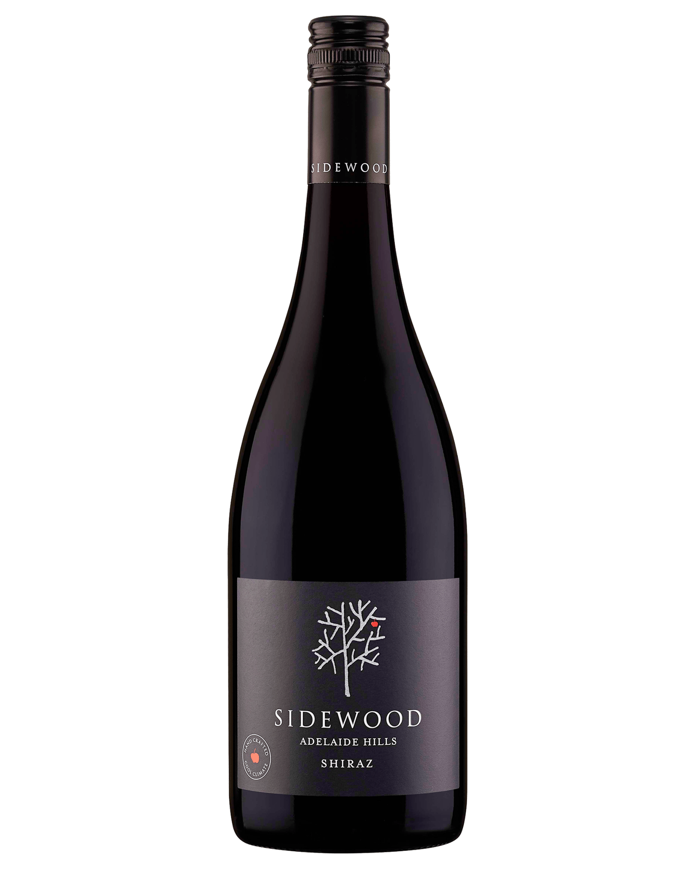 A bottle of Sidewood Adelaide Hills Shiraz