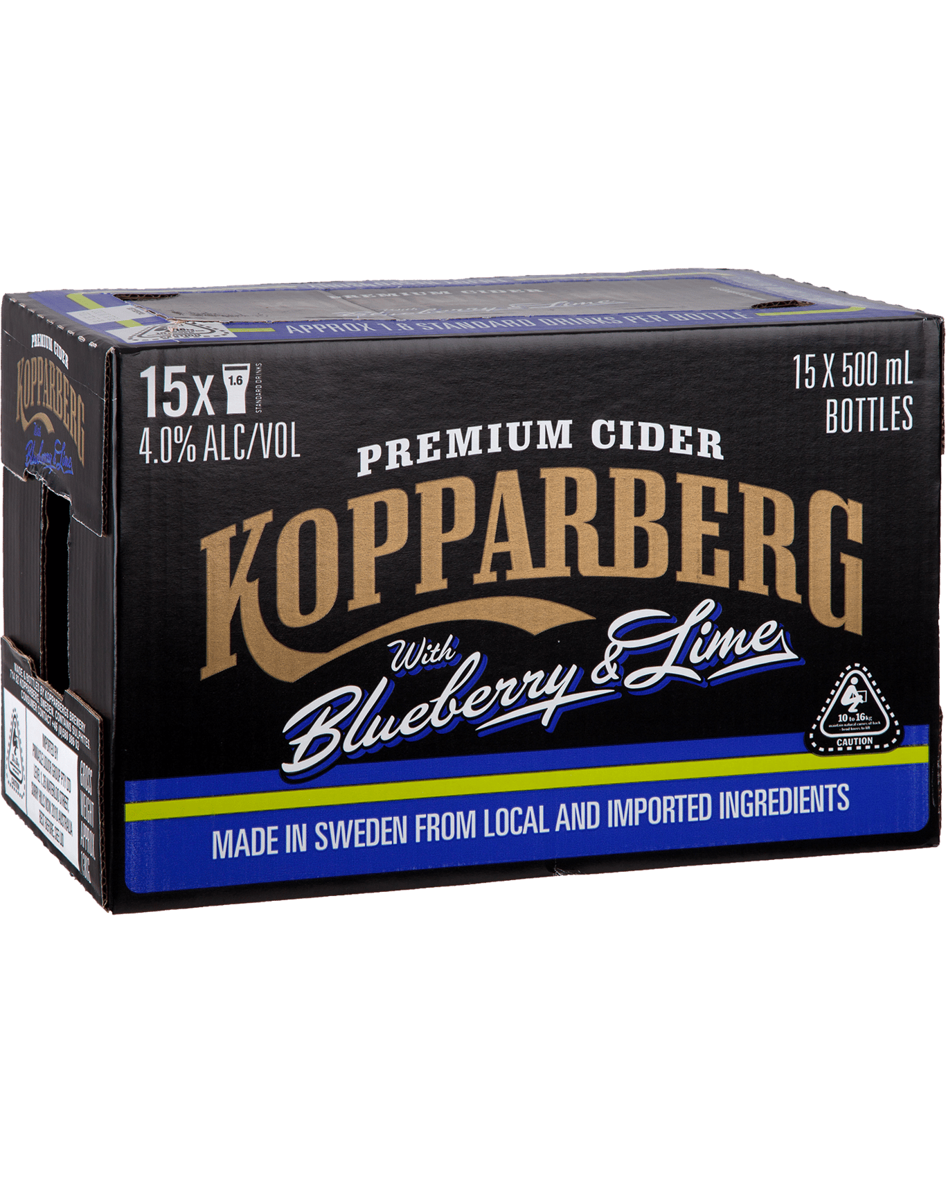 Buy Kopparberg Blueberry And Lime Cider 500ml Online (Lowest Price