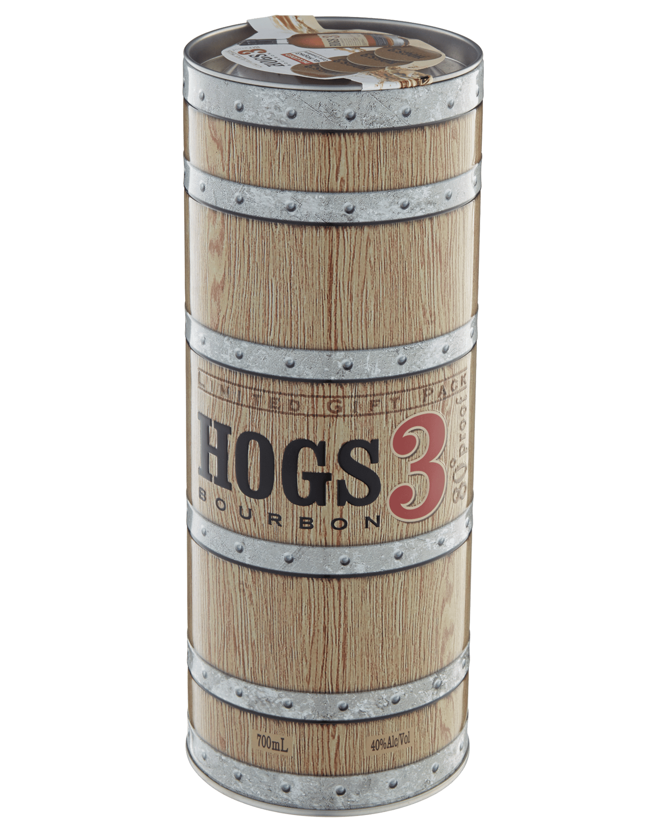 Buy Hogs 3 Bourbon Coaster Gift Pack Online (Low Prices) from Dan Murphy