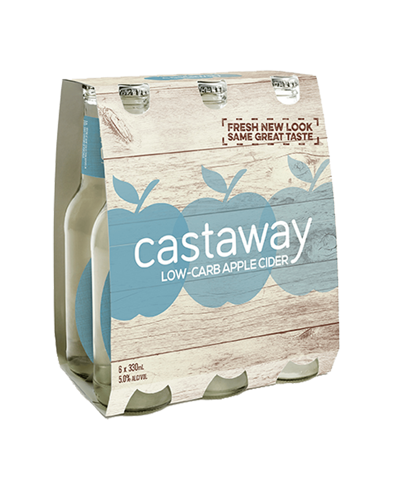 Buy Castaway Low Carb Apple Cider Bottles 330ml Online (Lowest Price