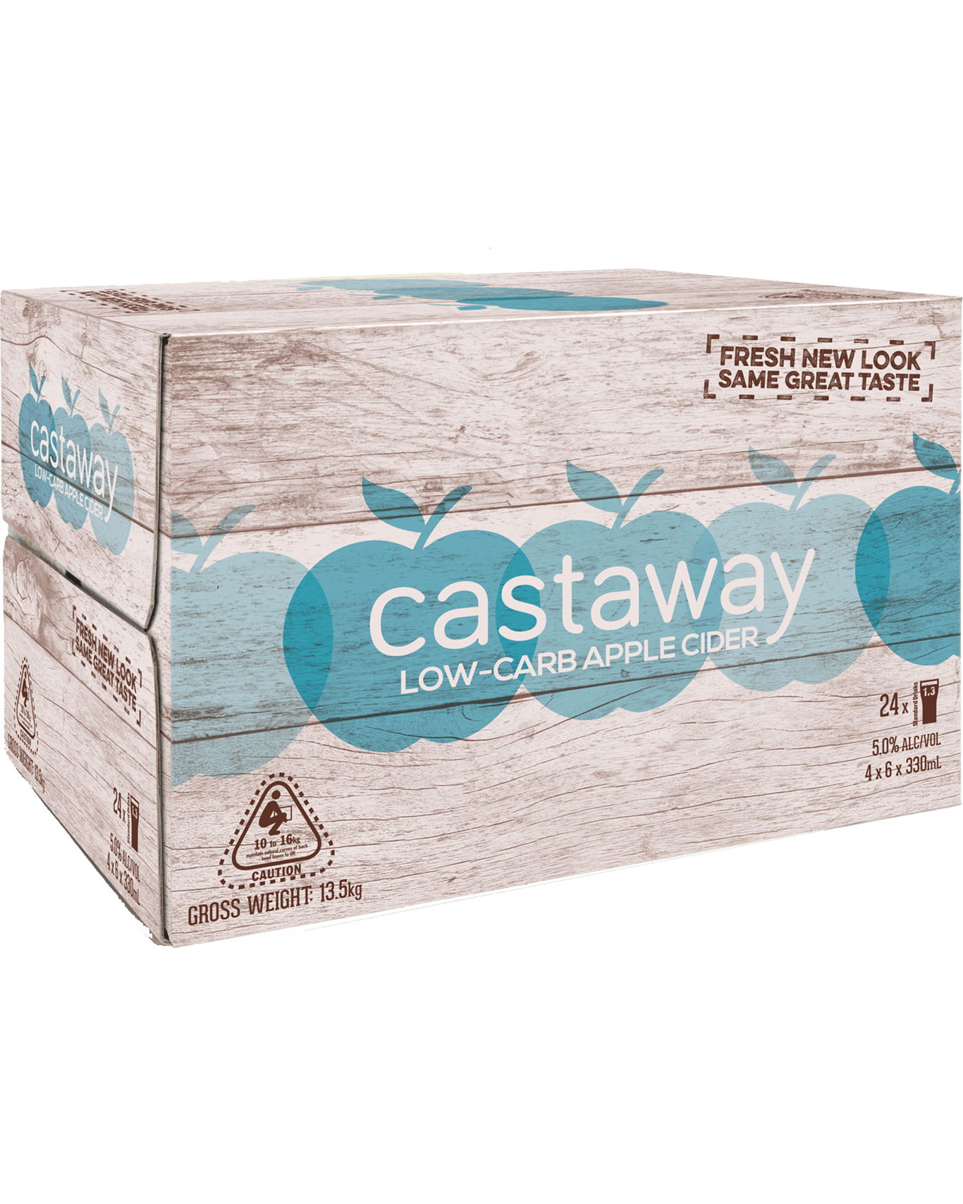Buy Castaway Low Carb Apple Cider Bottles 330ml Online (Lowest Price