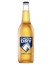  Carlton Dry Bottles 700ml  700ML Carlton Dry is clean filtered for a refreshingly crisp, dry lager. Low in bitterness, it delivers superior drinkability from the first sip to the last.