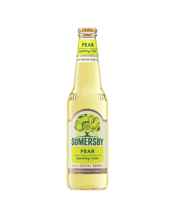 Somersby Pear Cider Bottles<br>330ml 330ML Somersby Pear Cider is a refreshing and crisp cider made from fermented pear juice and natural pear flavouring. There are no artificial sweeteners, flavours or colourings added and it's sparkling and refreshing nature makes it a perfect addition to any Sunday afternoon.