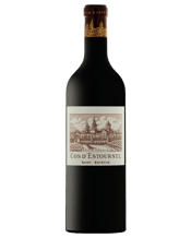  Château Cos D'estournel<br>St-estèphe 2010  750mL In the upper echelon of 2nd Growth estates, Chateau Cos D'Estournel is located in St-Estephe appelltion, on the fringe of Paulliac and notably just north of the famed Lafite vineyards. Tourists flock to the Medoc estate to see the unusual, Asian-inspired Chateau design, but the wines hold their own and rightfully are considered the finest within St-Estephe. Oak is set to around 80% new barrels while alcohol is a modest 14.5%; the blend in 2010 is 78% Cabernet Sauvignon with 19% Merlot and compli