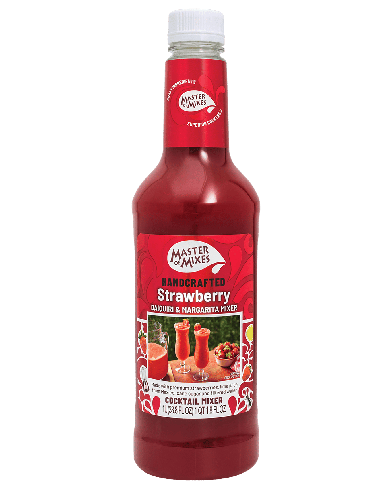 Buy Master Of Mixes Strawberry Daiquiri/margarita Mix 1l Online (Lowest