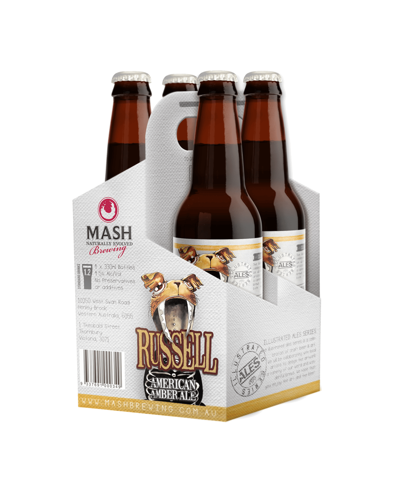 Buy Mash Russell Amber Ale 330ml Online (Lowest Price Guarantee) Best