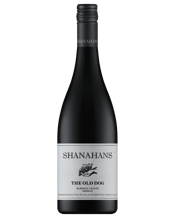  Shanahans The Old Dog Shiraz<br> 750mL Hand-crafted using small parcels of fruit from the western side of the Barossa Valley. The Old Dog Shiraz is an uncompromising marriage of both elegance and strength. The exceptional structure of the palate delivers rich plum, blackberry, chocolate and liquorice, finished with impeccably polished tannins that balance the natural fruit acid harmoniously. Silky smooth tannins, soft under-lying oak and earth are pivotal to the wines balance.