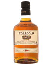  Edradour 10 Year Old Single<br>Malt Scotch Whisky... 700ML This Scotch Whisky is handmade with rich, fruit cake flavours and a sweetness that emerges from the combination of Sherry wood and the small Stills of our old farm distillery. Despite being such a small distillery, Edradour produces more whiskies than most other distilleries. Owner since 2002, Master of the Quaich Andrew Symington has expertly used the spirit from our small stills, matured in the highest quality oak wood, to create a stunning and diverse range of single malts.