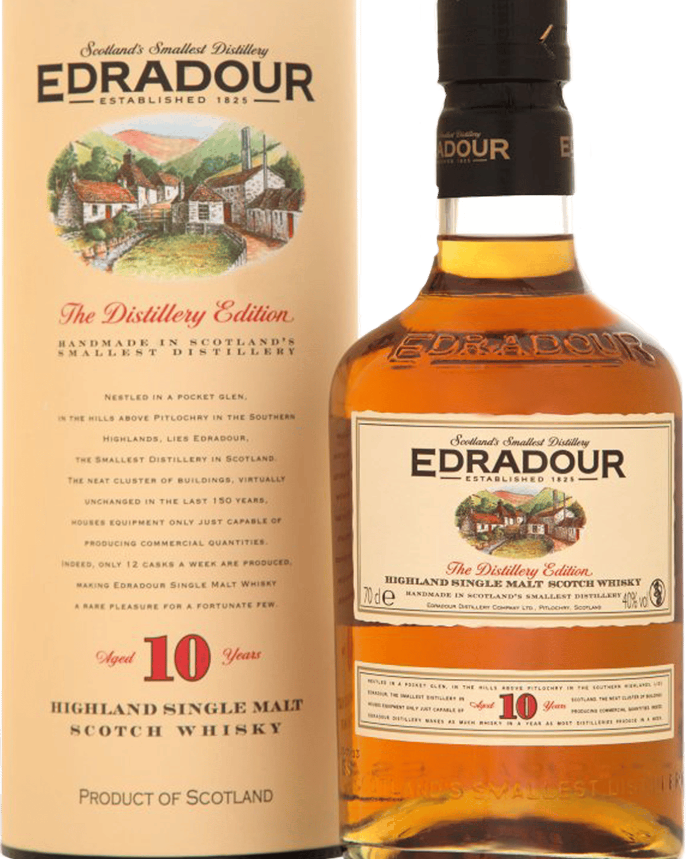 Buy Edradour 10 Year Old Single Malt Scotch Whisky 700ml Online (Lowest