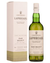  Laphroaig Select Cask Scotch<br>Whisky 700ml  700ML This special Laphroaig is crafted from carefully selected casks from each of the distillery's key styles - with one notable addition. The heart of this single malt is drawn from a final maturation in new American Oak casks, a rarity used for Scotch whisky maturation. With spirit selected by the master distiller from Quarter Cask, PX Cask and Triple Wood (European Oak casks) and a final addition of 10 Year Old, the whisky represents a subtle blending of peat, oak and sweetness. This is a full-bod