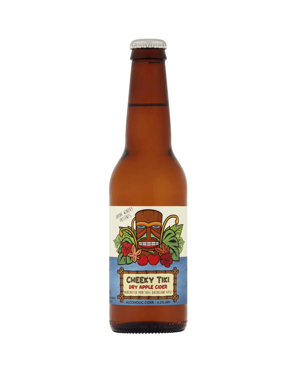 Cheeky Tiki Dry Cider 330ml Boozy