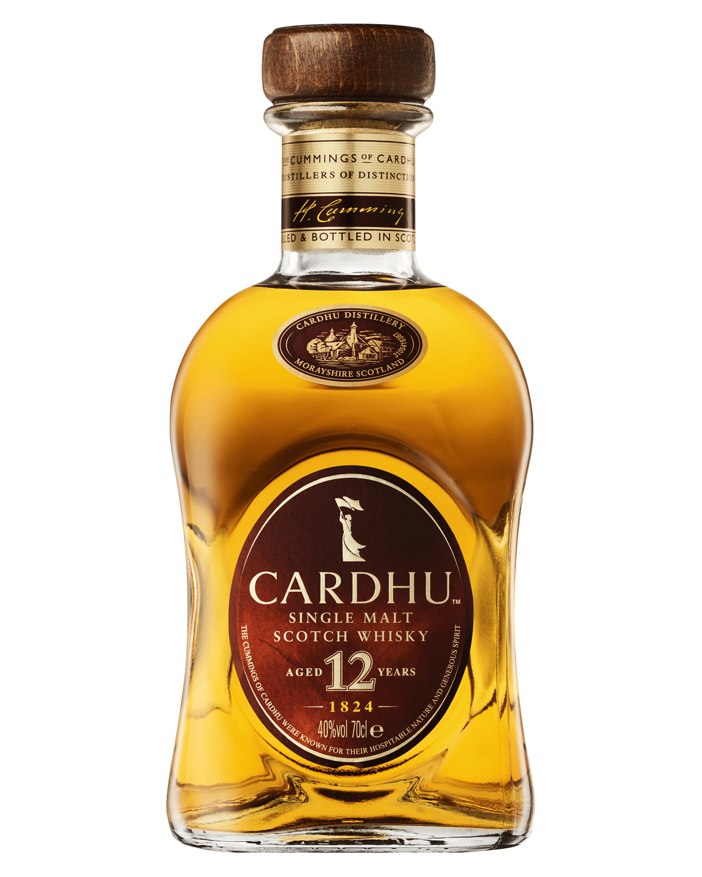 Buy Cardhu 12 Year Old Single Malt Scotch Whisky 700ml Online (Low ...