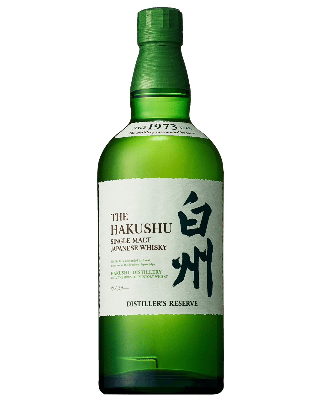 Hakushu Single Malt Japanese Whisky 700mL