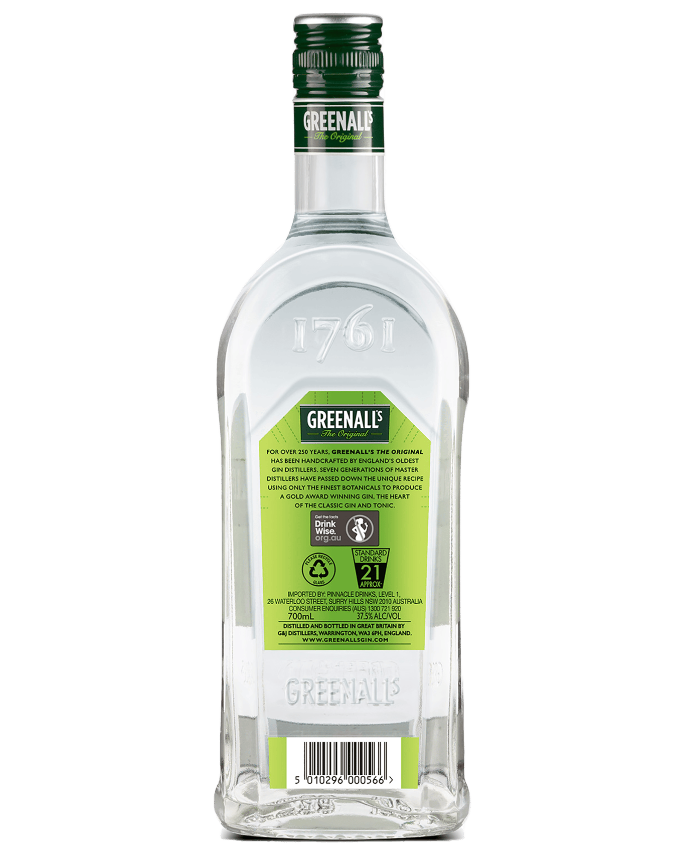 Buy Greenall's Original London Dry Gin 700ml Online @Lowest Price