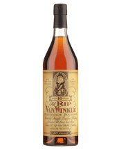 Old Rip Van Winkle 10 Year<br>Old 107 Proof... 750ML Old Rip Van Winkle 10 Year Old 107 Proof Bourbon Whiskey is one of the smoothest Whiskies you will find. It is bottled as close to cask strength as possible. The nose is sweet and soft with wheat, corn, custard and dried fruits followed by a rich and think palate with vanilla and caramel with subtle hints of coffee beans and soft oak. The finish is long and spicy.