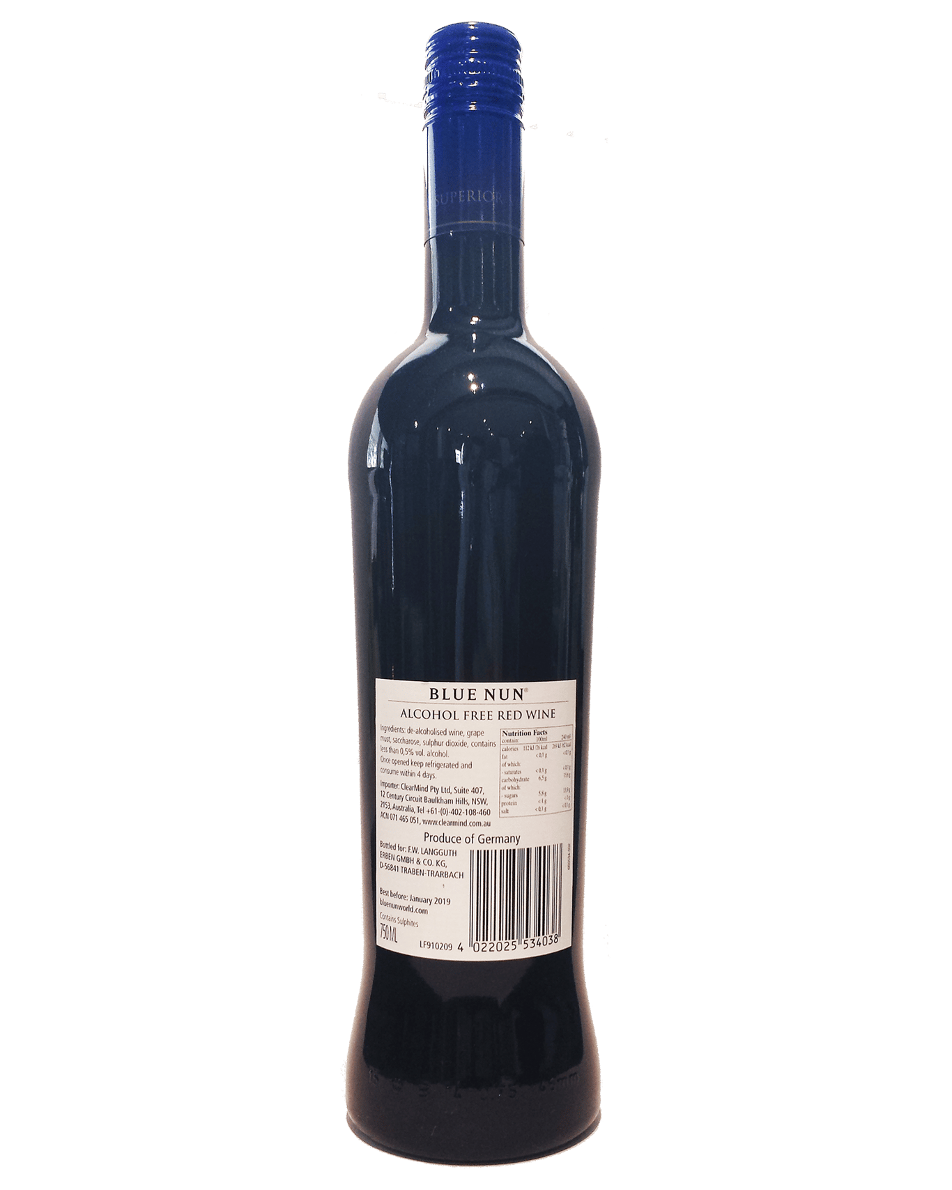 Buy Blue Nun 0.5 Low Alcohol Red Wine Online (Lowest Price Guarantee