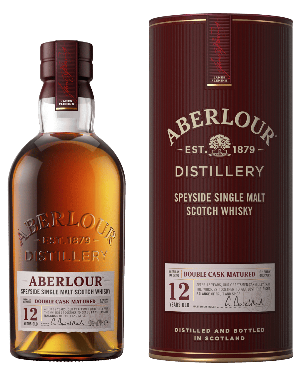 Buy Aberlour 12 Year Old Double Cask Single Malt Scotch Whisky 700mL | Dan Murphy&#39;s Delivers