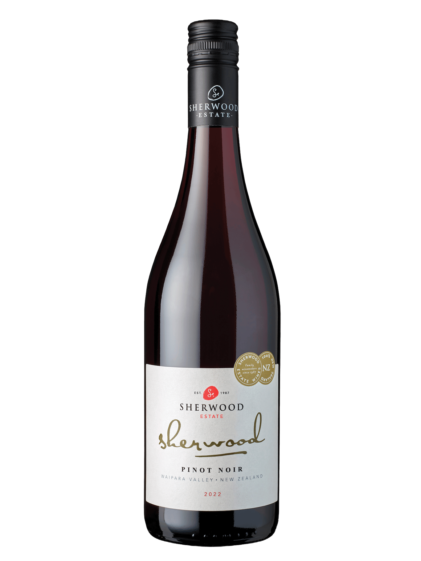 Buy Sherwood Estate Waipara Pinot Noir 2022 Online (Low Prices) from ...