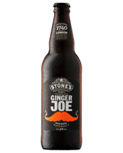 Stone's Ginger Joe Alcoholic<br>Beer Bottles 500ml... 500ML Stone’s Ginger Joe truly captures the essence of Stone’s Original flavour with the added fizz enhancing the mouth-feel, giving Ginger Joe a slightly soft, almost creamy, texture. All this combined provides a truly refreshing experience.