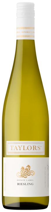  Taylors Estate Riesling  750ML Taylors wines are really hitting their strides with this superb Riesling. It's got plenty of floral and citrus aromas that leap from the glass and citrus flavours that fill your mouth. Crisp, dry and fresh, it's just perfect with fish and chips.